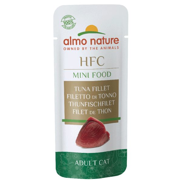 Almo Nature Green Label Mini Food 5 x 3 tonnikalafile kissalle