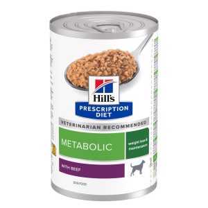 12x370g Metabolic nauta Hill's Prescription Diet koiran märkäruoka
