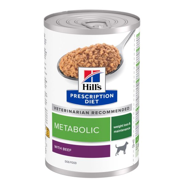 48x370g Metabolic nauta Hill's Prescription Diet koiran märkäruoka