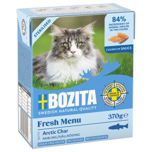 24x370g Tetra Chunks in Gravy Sterilised nieriä Bozita kissanruoka