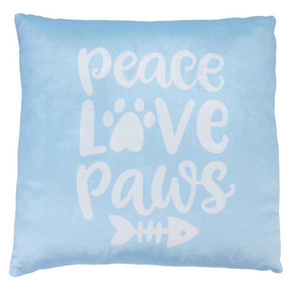 Smartpet Peace Love Paws -tyyn 40x40cm kissa