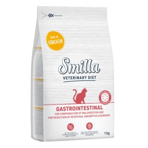 1kg Veterinary Diet Gastrointestinal kana Smilla kissan kuivaruoka
