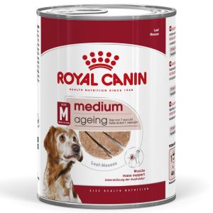 12x410g Medium Ageing Mousse Royal Canin -koiranruoka