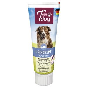 Tubidog-lohitahna - säästöpakkaus: 3 x 75 g