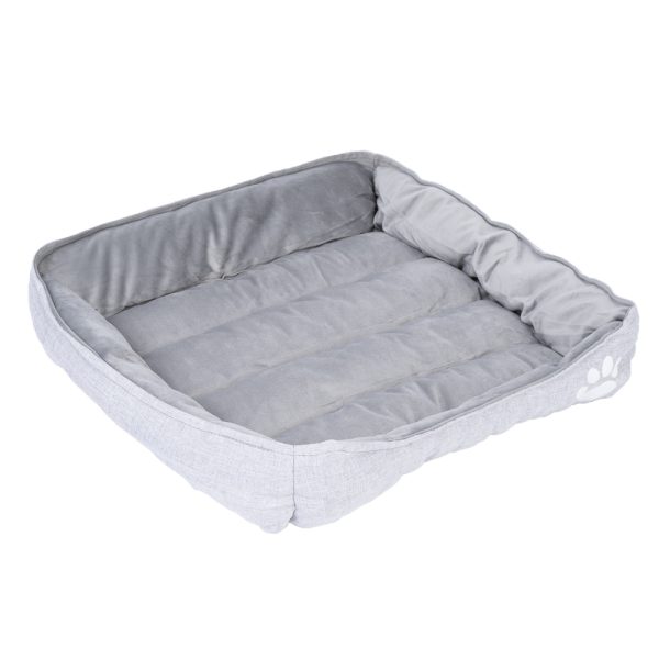 TIAKI Basic Grey -pehmopeti M-koko 78x55x15cm koira