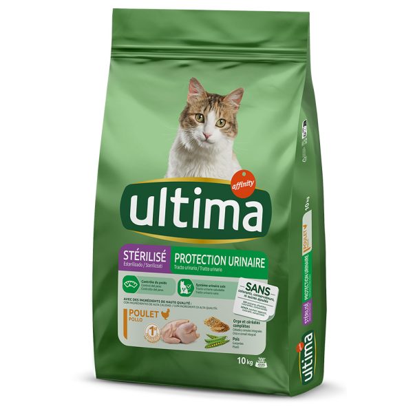 2x10kg Cat Sterilized Urinary kana Ultima kissanruoka