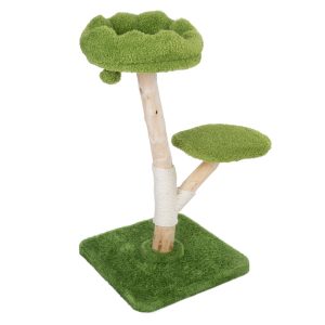 TIAKI Nature Willow -raapimispuu vihreä kissoille