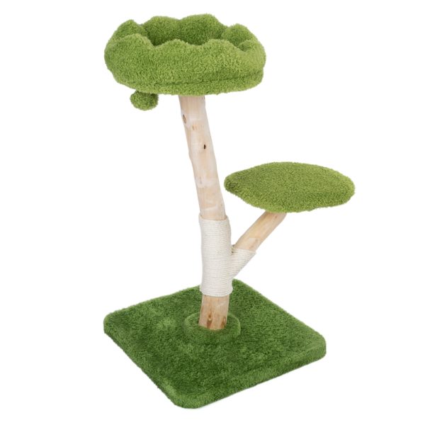 TIAKI Nature Willow -raapimispuu vihreä kissoille