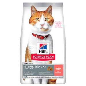 1,5kg Adult Sterilized Salmon Hill's Science Plan kissan kuivaruoka