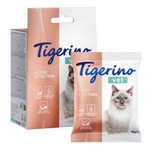 4x 10g VET Blood Detection Tigerino kissanhiekan lisäaine