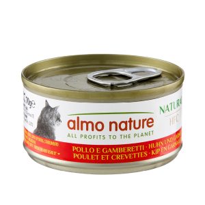 6x70g HFC Natural Kana & Katkarapu Almo Nature kissanruoka