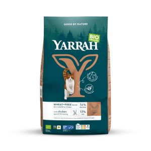 10kg kana & kala (vehnätön) Yarrah-kissanruoka