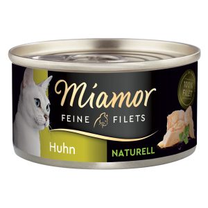 6x80g Fine Filets Naturelle kana Miamor Kissanruoka