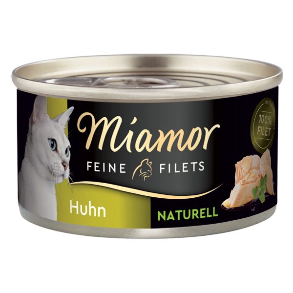 6x80g Fine Filets Naturelle kana Miamor Kissanruoka