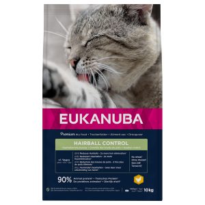 10kg Adult Hairball Control Eukanuba kissan kuivaruoka