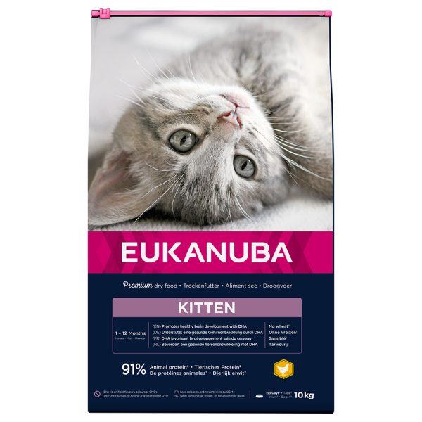10kg Kitten Healthy Start Eukanuba kissan kuivaruoka