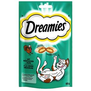 6x60g kissanherkut kana & kalkkuna Dreamies