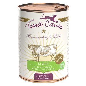 Terra Canis Light nauta, kurpitsa, mango & artisokka koiranruoka