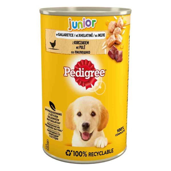 24x400g Junior kana Pedigree koiran märkäruoka