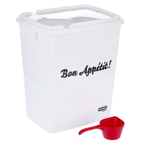zooplus Basics -ruokasäiliö 10l koira & kissa