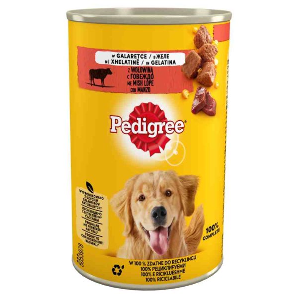 24x400g Adult Classic -säästöpakkaus -nauta Pedigree koiranruoka