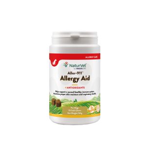 70kpl Aller-911 Advanced Allergy Aid Snacks NaturVet koirien täydennysravinto