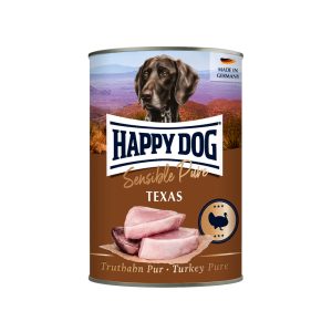 6 x 400g lajitelma 3 makua Happy Dog Sensible Pure koiranruoka