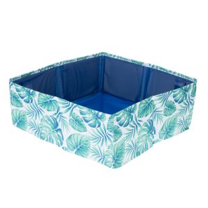 TIAKI Tropical -kannettava kissanvessa vihreä
