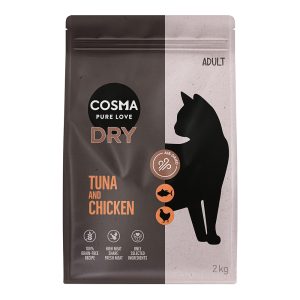 2kg tonnikala & kana Cosma kissan kuivaruoka