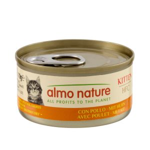 24x70g Almo Nature HFC Natural Kitten kanan kanssa Märkä kissanruoka
