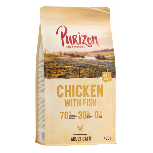400g Adult Chicken & Fish Purizon Cat Kissanruoka