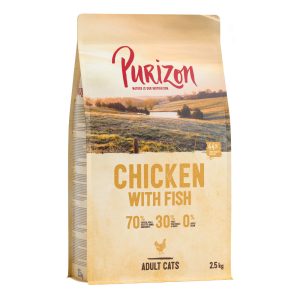 2,5kg Adult Chicken & Fish Purizon Cat Kissanruoka