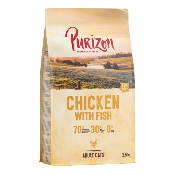 2,5kg Adult Chicken & Fish Purizon Cat Kissanruoka