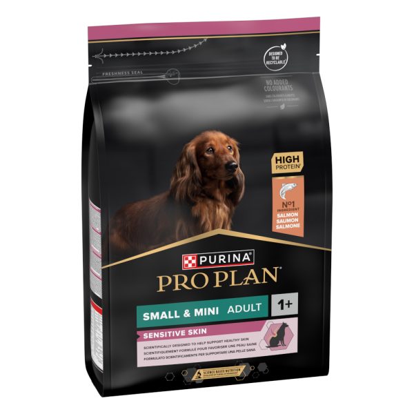3kg PRO PLAN Small & Mini Adult Sensitive Skin OPTIDERMA  koiranruoka