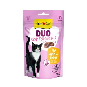 50g Duo Soft Snacks kana & maksa GimCat kissan herkut