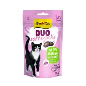 50g Duo Soft Snacks karitsa & siipikarja GimCat kissan herkut
