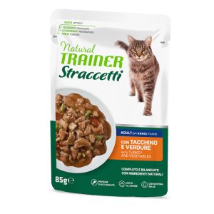 22x85g suikaleet kastikkeessa kalkkuna Natural Trainer kissan märkäruoka