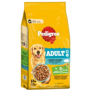 12kg Adult kala & kasvikset Pedigree koiran kuivaruoka