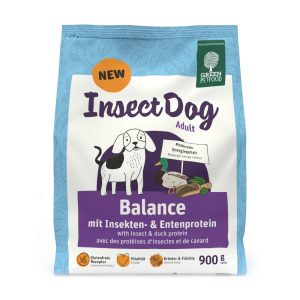 900g InsectDog Balance hyönteiset & kana Green Petfood koiran kuivaruoka