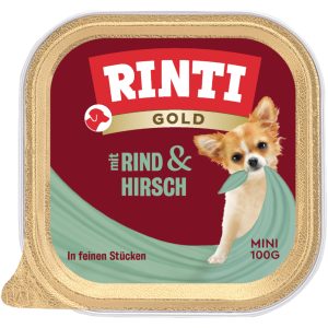 RINTI Gold Mini peura & nauta koiranruoka