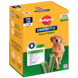 168 kpl Dentastix Daily Fresh suurille Pedigree koiranherkut