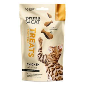 4x50g Softy Treats kana & kissanminttu PrimaCat kissanherkut