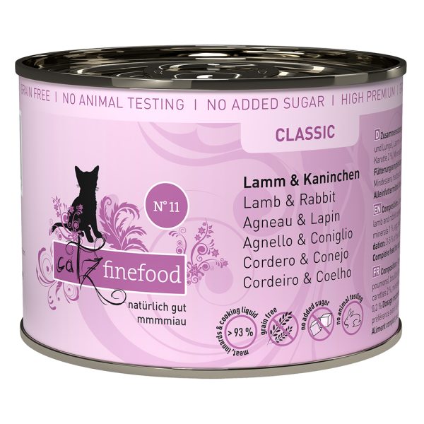 24x200g lammas & kani catz finefood Kissanruoka