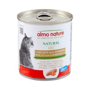 12x280g kana & katkarapu Almo Nature Classic Kissanruoka