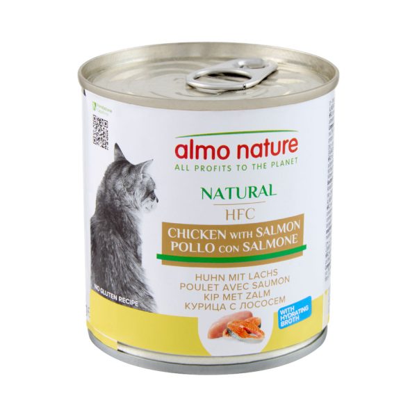 12x280g kana & lohi Almo Nature Classic Kissanruoka