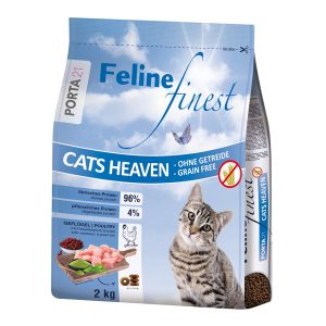 2x2kg Feline Finest Cats Heaven Porta 21 Kissanruoka