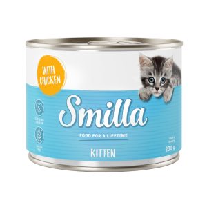 6x200g Kitten kana Smilla Kissanruoka