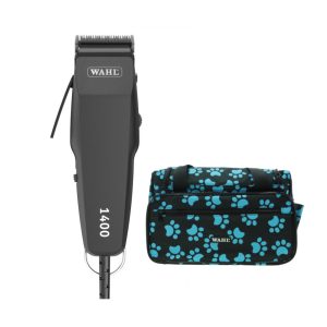 Moser 1400 Clipper -trimmauskone + terä + säilytyslaukku