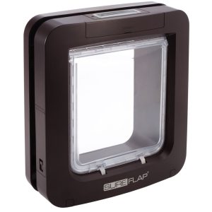 SureFlap-mikrosirulemmikinluukku ruskea