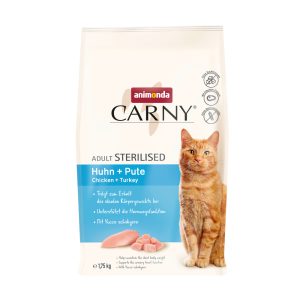 1,75kg Carny Adult Sterilised kana + kalkkuna animonda kissan kuivaruoka